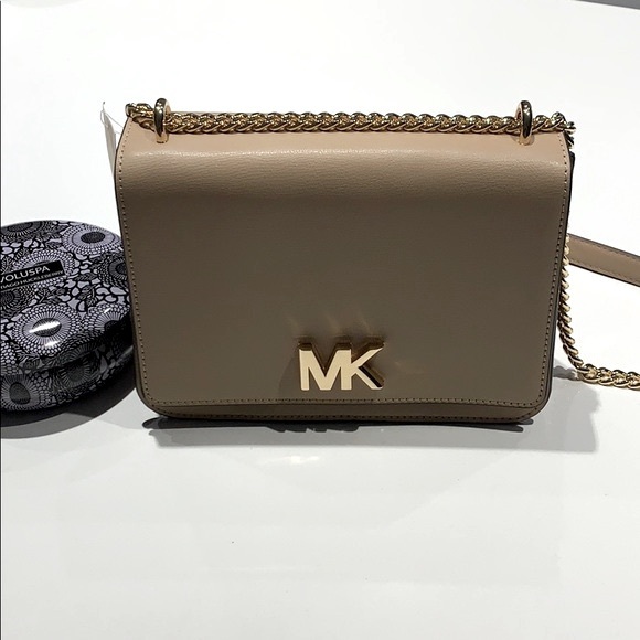 MICHAEL KORS LEATHER MOTT handbag Brand New - Picture 4 of 16